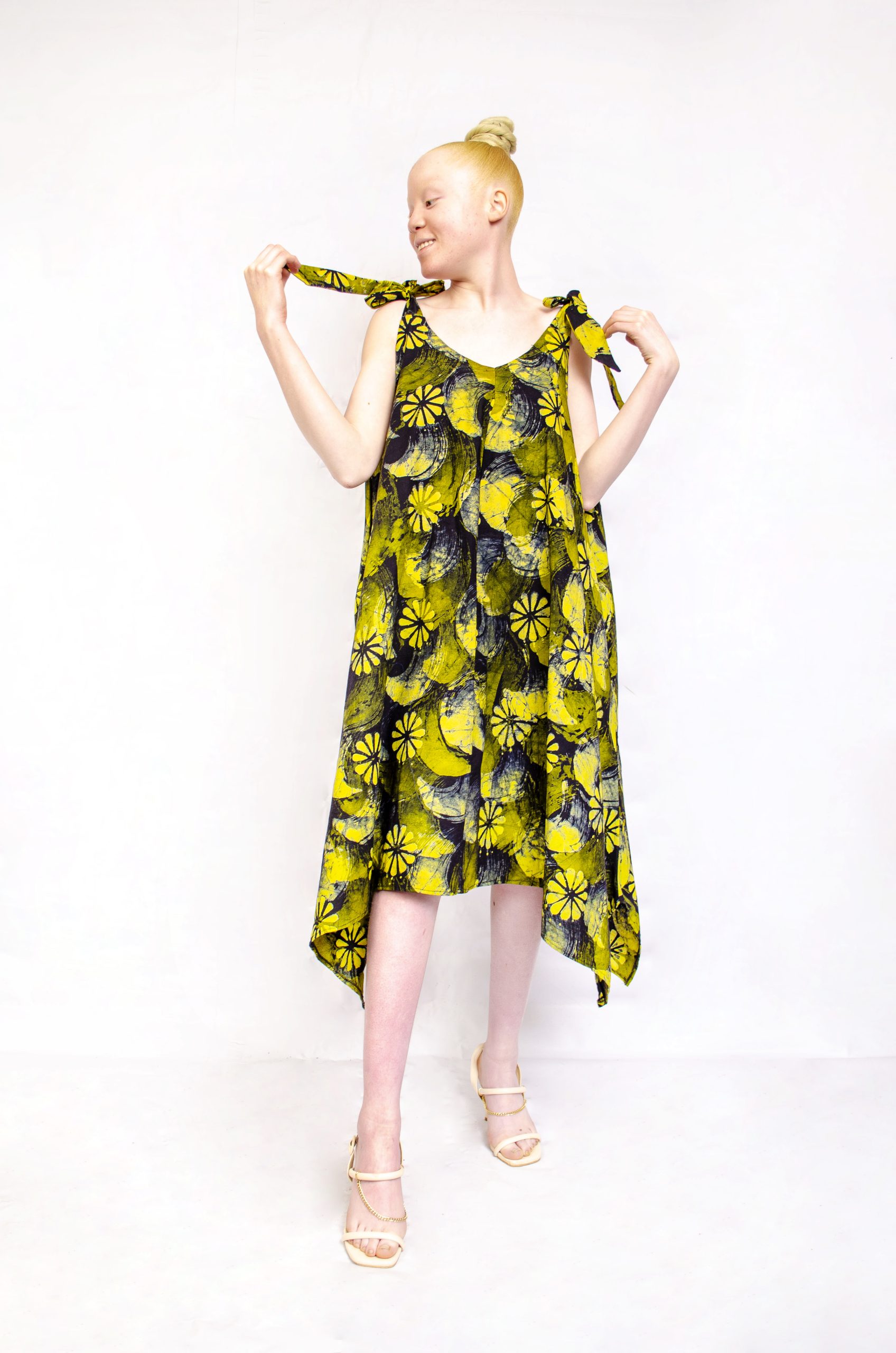 Casual Batik Print Dress