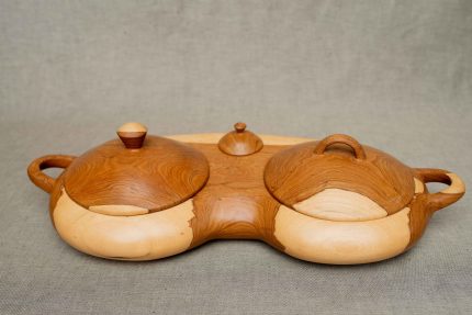 Hardwood Serving Set